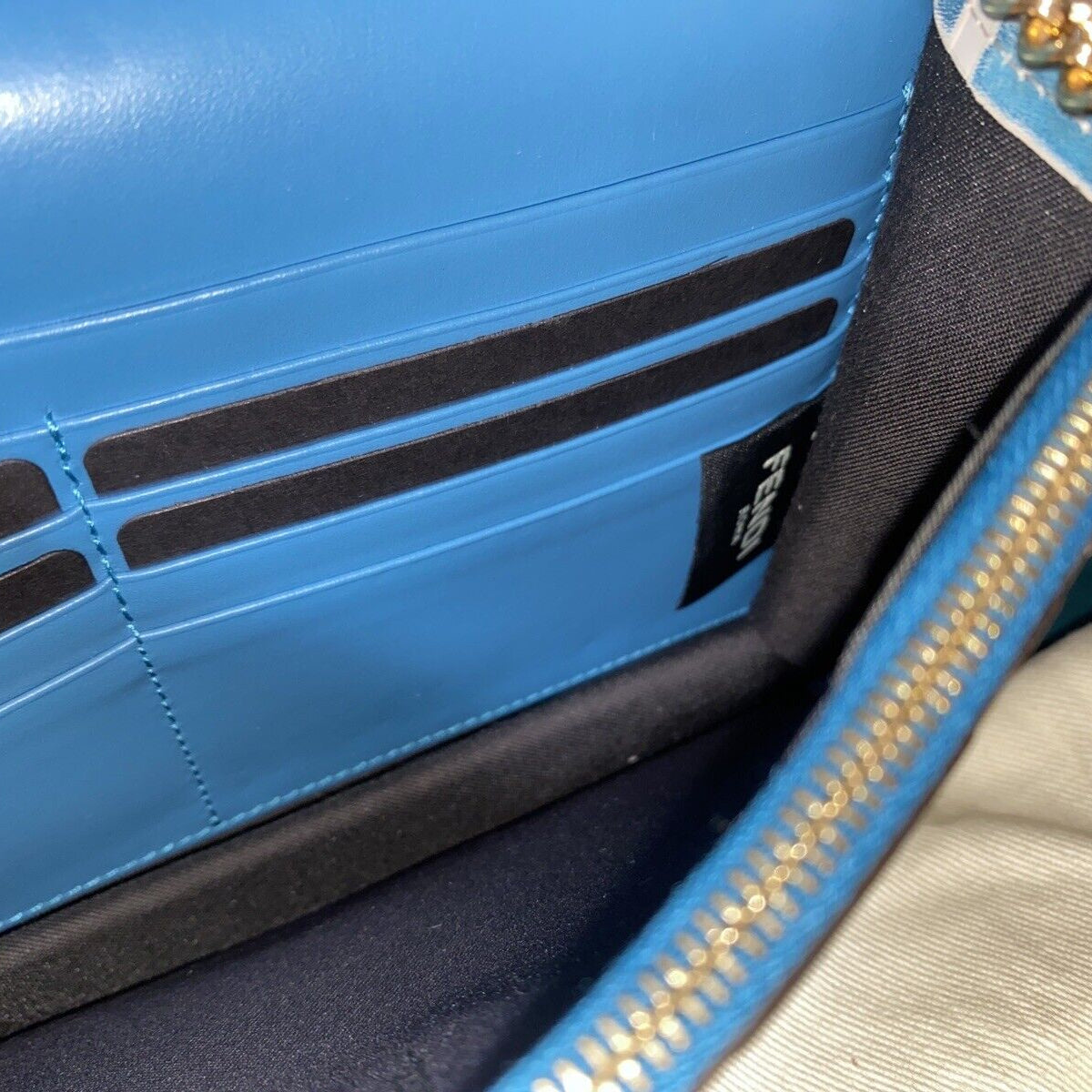 Fendi Leather Wallet On Chain