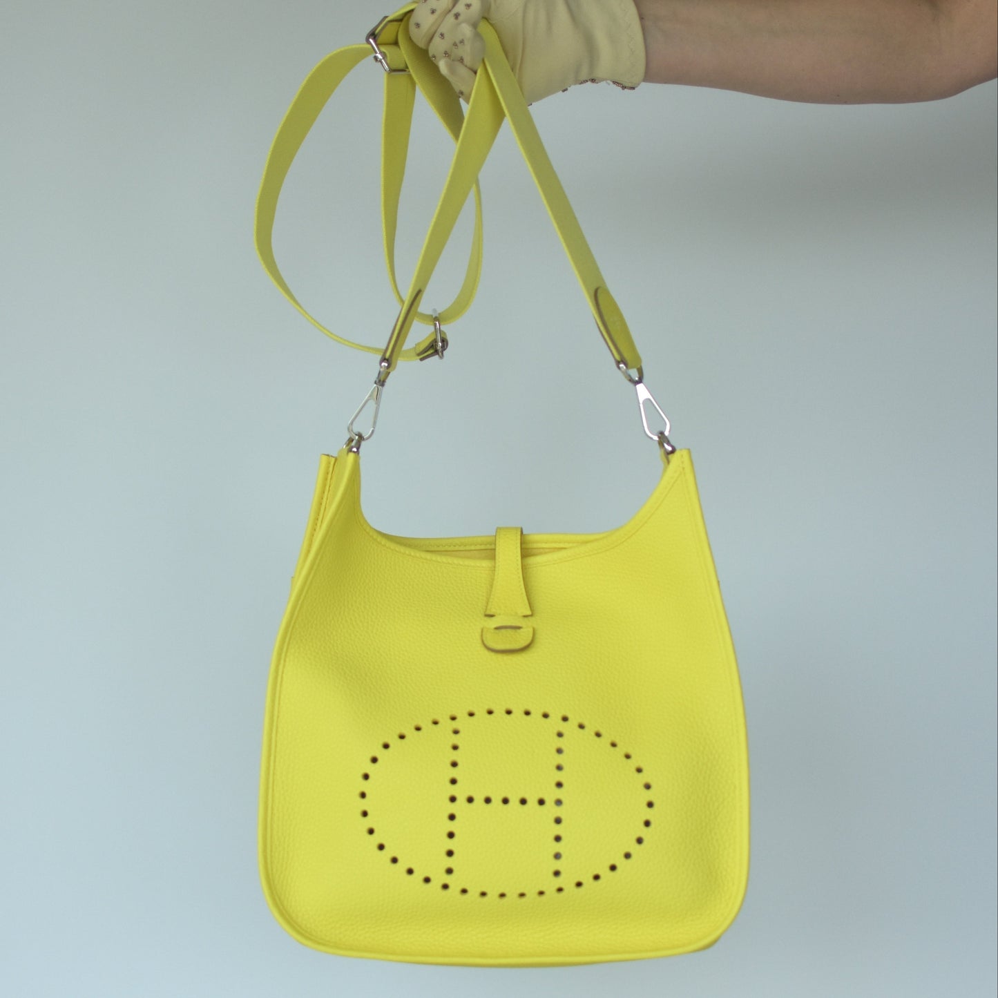 Hermès Evelyne 29 III Lime/Yellow Y stamp/2020