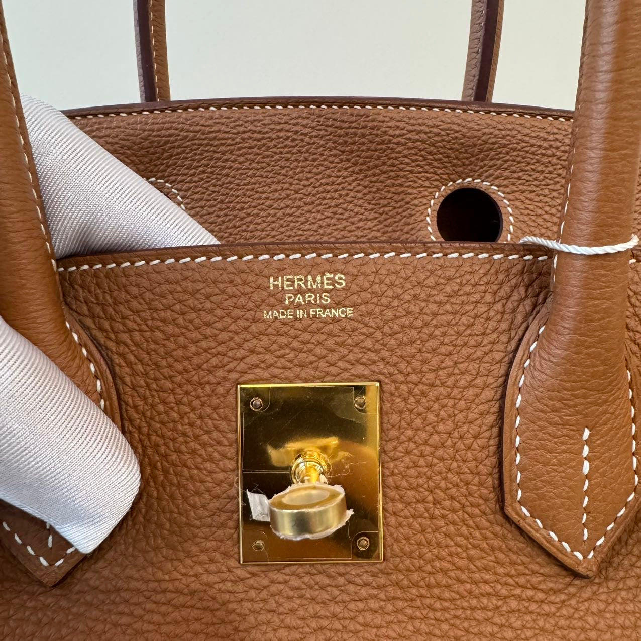 Hermes Birkin 30 Gold with Gold Hardware