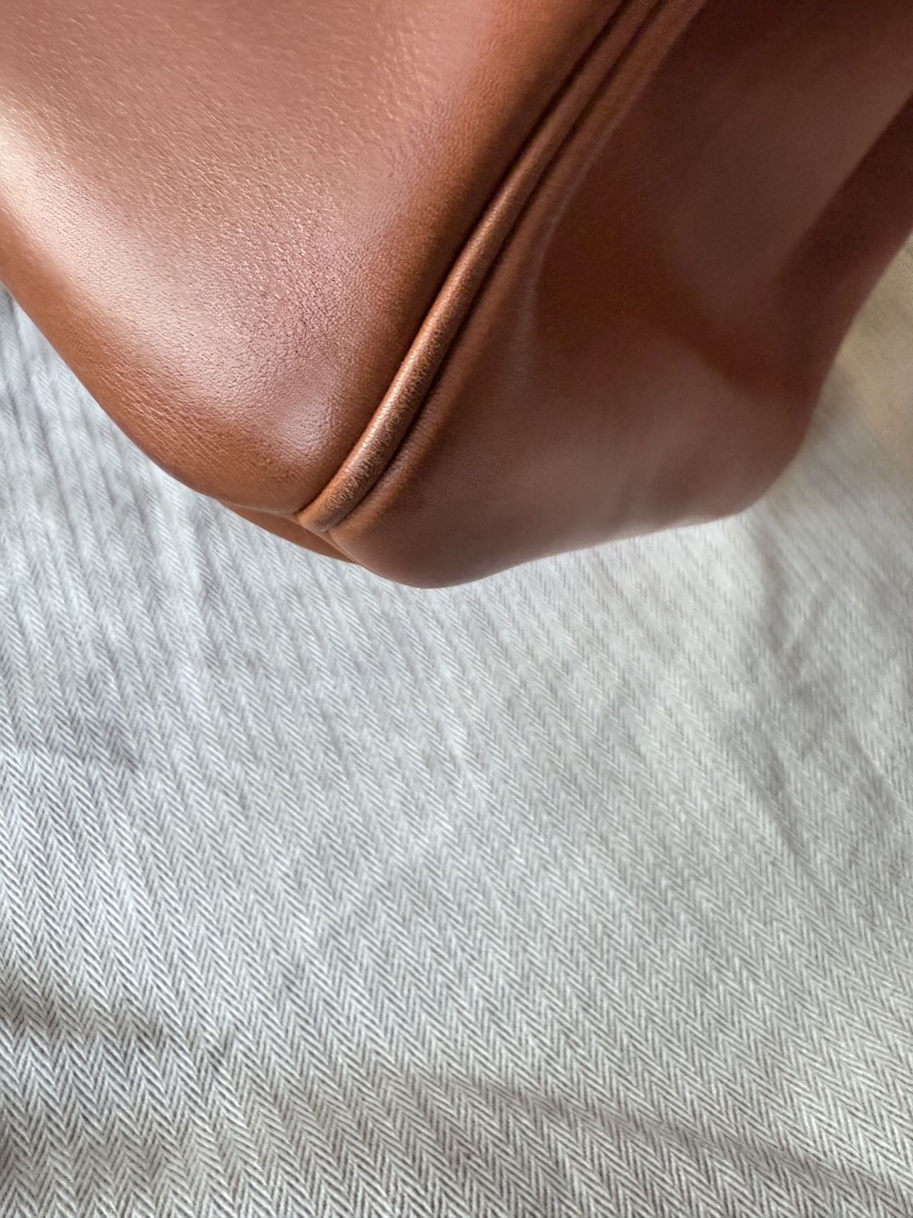 Birkin 35 Smooth Fauve Barenia Palladium Hardware