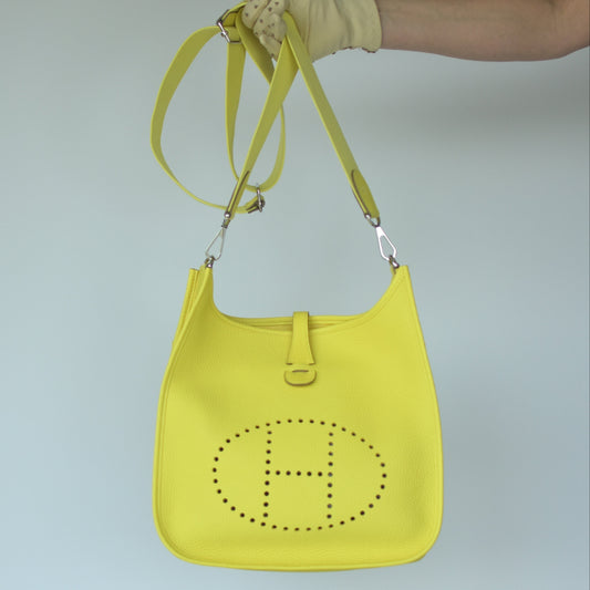 Hermès Evelyne 29 III Lime/Yellow Y stamp/2020